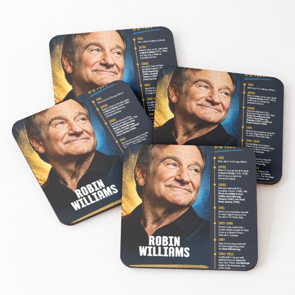 Item preview, Robin Williams designed and sold by LoveSomethingDifferent.