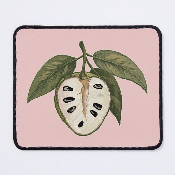 Item preview, Cherimoya Custard Apple Tropical Fruit Illustration | Exotic Fruit Art designed and sold by AgnieshkaSiwek.