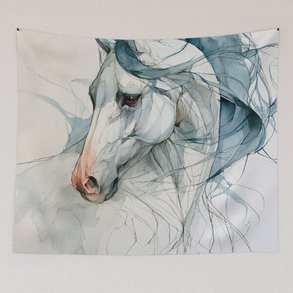 Item preview, Wind’s Whispered Steed designed and sold by Venon28.