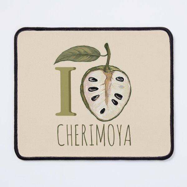 Item preview, Cherimoya I Love Cherimoya | Custard Apple Exotic Fruit Botanical Art designed and sold by AgnieshkaSiwek.