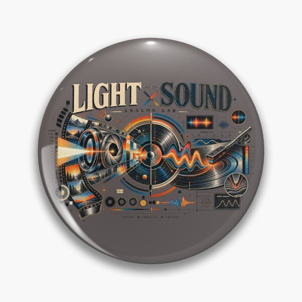 Item preview, Light × Sound – Analog Laboratory Vinyl & Film designed and sold by Golden Era Studio.
