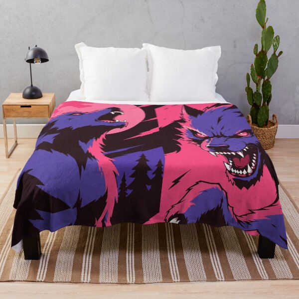 Item preview, Neon Werewolf Comic Book Art designed and sold by Hadrion.