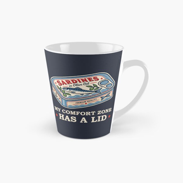 Item preview, Funny Sardine Can Pun for Introverts – My Comfort Zone Has a Lid  designed and sold by Skryp-art.