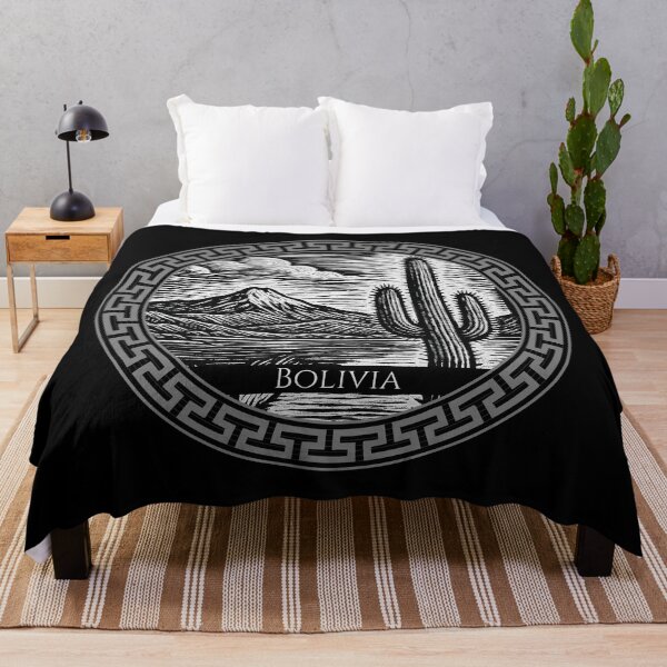 Item preview, Bolivia Vintage Woodcut Art designed and sold by Thistle-TShop.