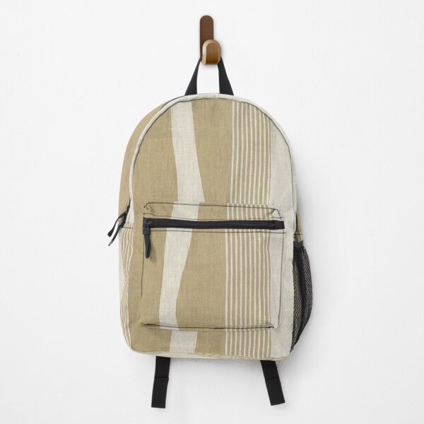 Item preview, Warm Neutral Organic Vertical Stripes Minimalist Aesthetic Pattern designed and sold by Fiorart Studio .