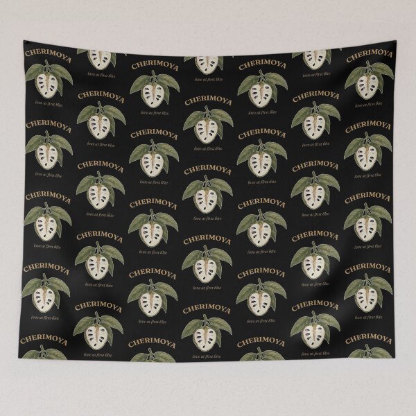 Item preview, Cherimoya Custard Apple Exotic Fruit Design designed and sold by AgnieshkaSiwek.