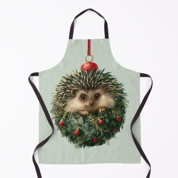 Item preview, Hedgehog’s Wintery Surprise Ornament designed and sold by Venon28.