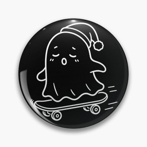 Item preview, Sleepy Ghost Skateboarder – Cute Tired Ghost Skating designed and sold by SakuraHQ.