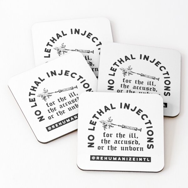 Item preview, No Lethal Injections designed and sold by Rehumanize International.