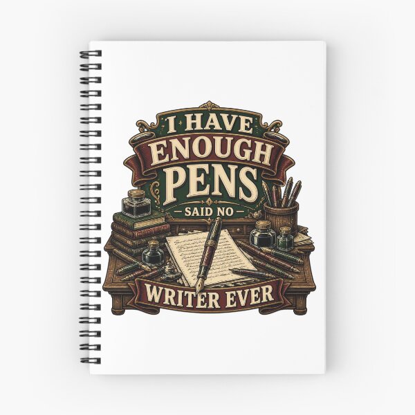 Item preview,  I Have Enough Pens — Said No Writer Ever designed and sold by Stylestickers55.
