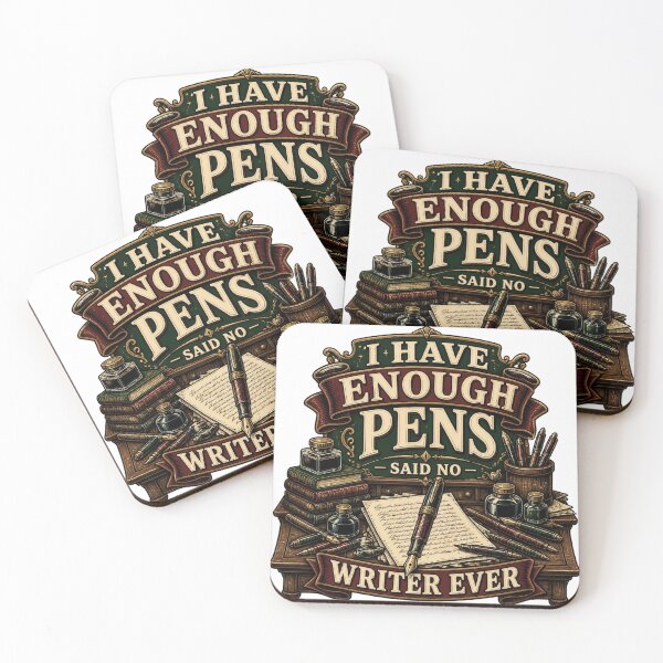Item preview,  I Have Enough Pens — Said No Writer Ever designed and sold by Stylestickers55.