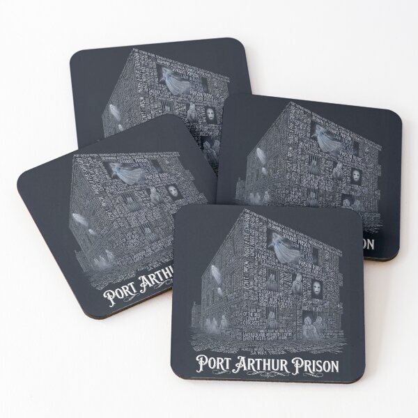 Item preview, Port Arthur Prison Tasmania Australia Convict Historic Site Typography Art designed and sold by naughty-raccoon.