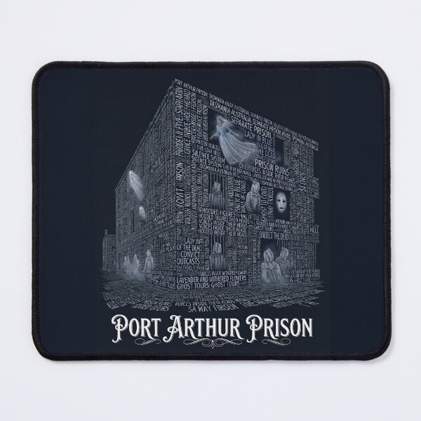 Item preview, Port Arthur Prison Tasmania Australia Convict Historic Site Typography Art designed and sold by naughty-raccoon.