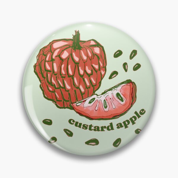 Item preview, Custard Apple Fruit - Annona Reticulata Exotic Illustration designed and sold by AgnieshkaSiwek.