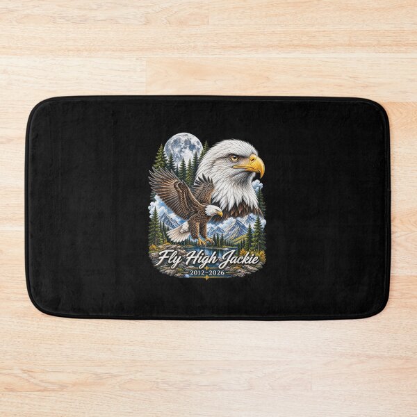 Item preview, Fly High Jackie, Jackie and Shadow Bald Eagle for Men Women designed and sold by MatherFisher.