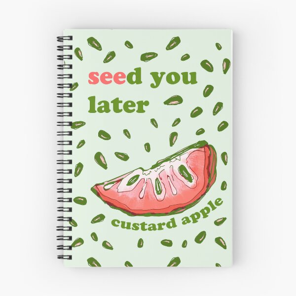 Item preview, Custard Apple - seed you later designed and sold by AgnieshkaSiwek.