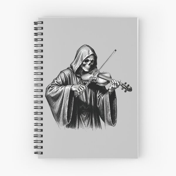 Item preview, The Grim Reaper playing the violin. designed and sold by MagelliShop.
