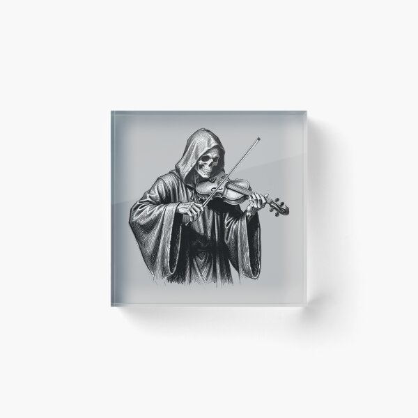 Item preview, The Grim Reaper playing the violin. designed and sold by MagelliShop.