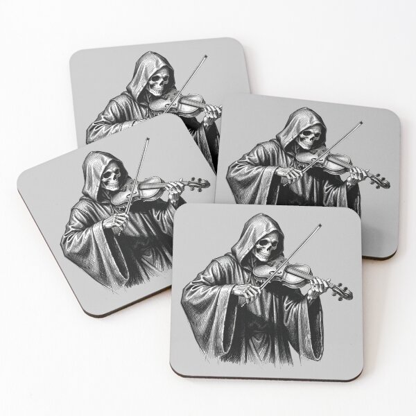 Item preview, The Grim Reaper playing the violin. designed and sold by MagelliShop.