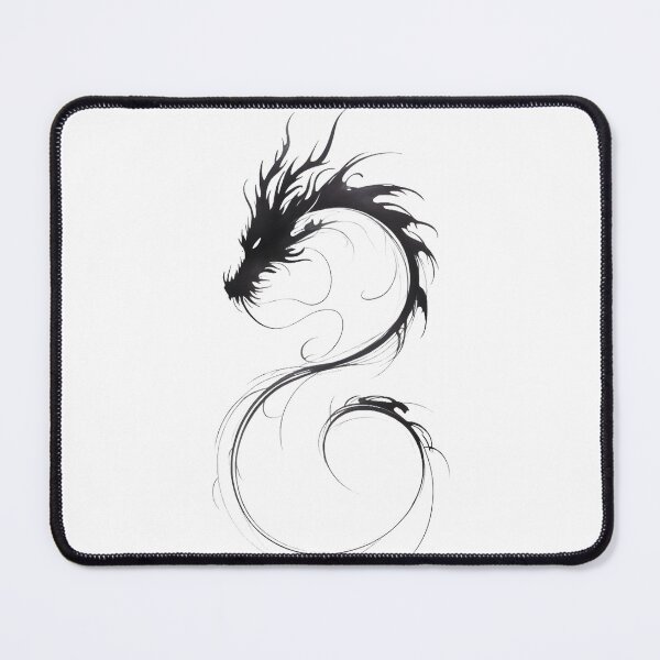 Item preview, Endless Dragon — Monochrome Minimalism designed and sold by ErgTime.
