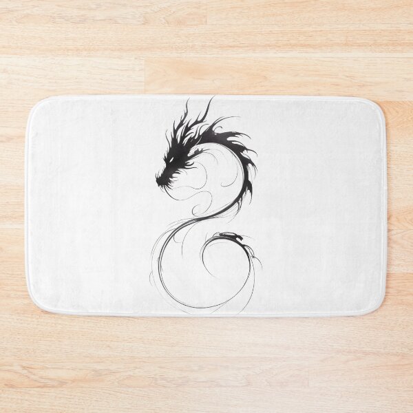 Item preview, Endless Dragon — Monochrome Minimalism designed and sold by ErgTime.