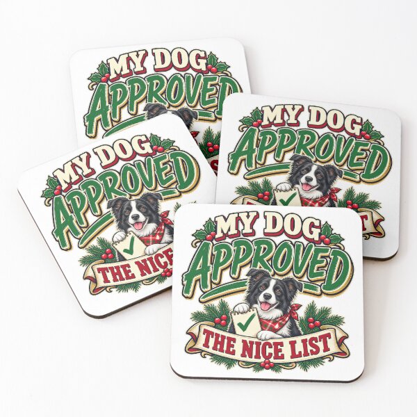 Item preview, My Dog Approved the Nice List designed and sold by FZ Designs.
