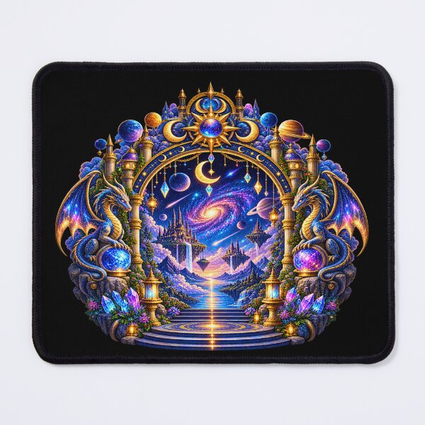 Item preview, Celestial Galaxy Portal – Dragon Guardians of the Cosmos designed and sold by TroviTutto.