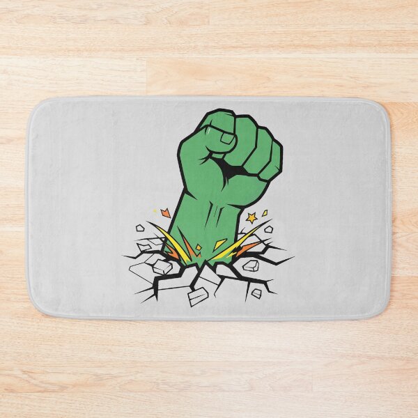 Item preview, Green Hero Smashing Fist designed and sold by KeremYurtseven.