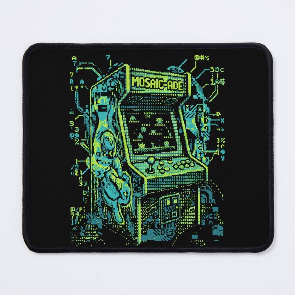 Item preview, MOSAIC-ADE Arcade ASCII Retro Gaming designed and sold by d247.