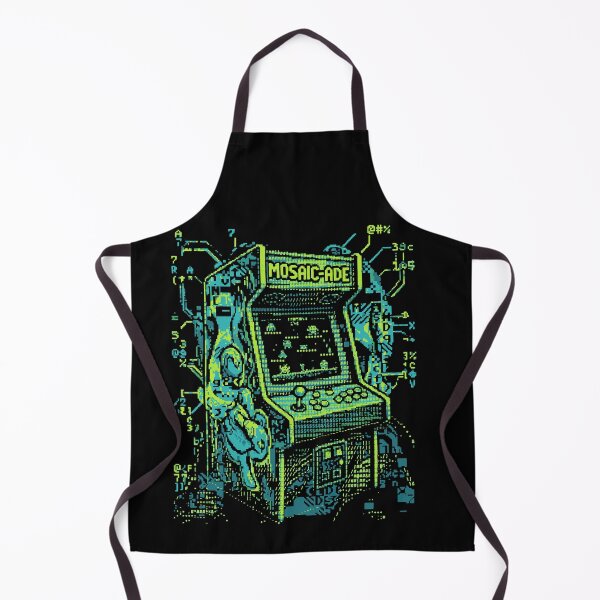 Item preview, MOSAIC-ADE Arcade ASCII Retro Gaming designed and sold by d247.
