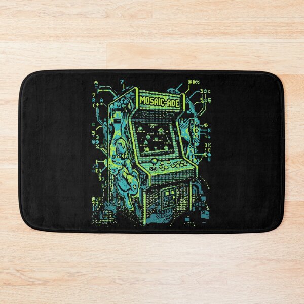 Item preview, MOSAIC-ADE Arcade ASCII Retro Gaming designed and sold by d247.