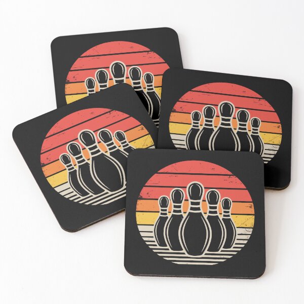 Item preview, Retro Bowling Pins designed and sold by jkrphoto.