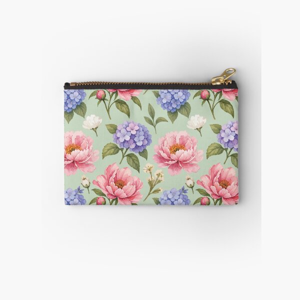 Item preview, Peony Hydrangea Floral Pattern – Vintage Botanical Print 2 designed and sold by SimplePoDesign.