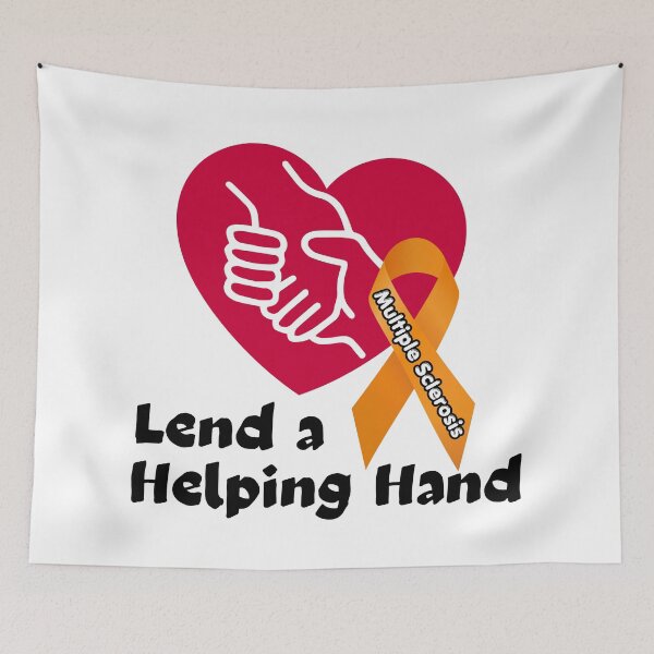 Item preview, Multiple Sclerosis - Lead a Helping Hand. designed and sold by MPC-Mince-Pies.