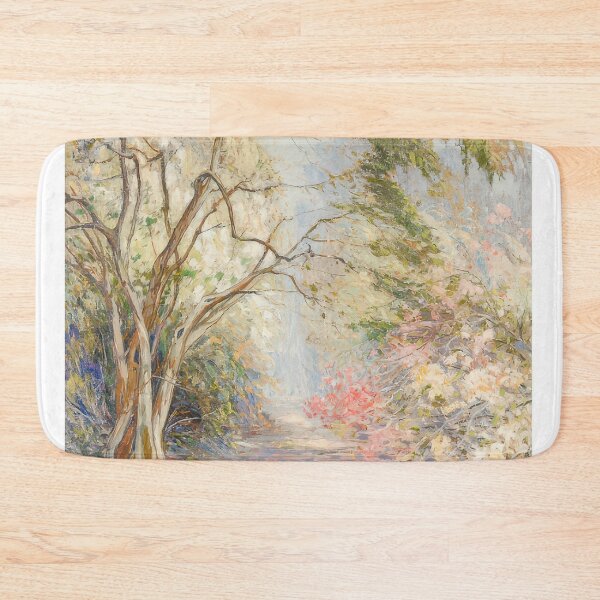 Item preview, Alfred Heber Hutty - Charleston Garden - landscape By Alfred Heber Hutty -  Poster designed and sold by LILLIANSTRANGEy.