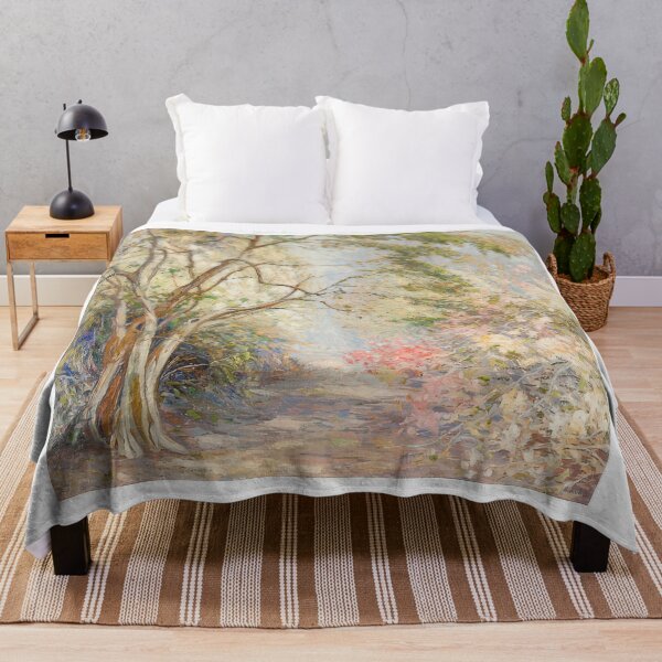 Item preview, Alfred Heber Hutty - Charleston Garden - landscape By Alfred Heber Hutty - Poster designed and sold by LILLIANSTRANGEy.