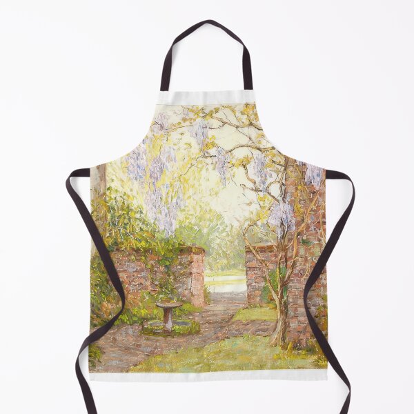 Item preview, Alfred Heber Hutty - Court by the Studio - landscape By Alfred Heber Hutty - Poster designed and sold by LILLIANSTRANGEy.