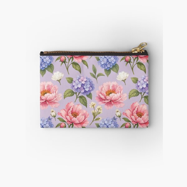 Item preview, Peony Hydrangea Floral Pattern – Vintage Botanical Print 4 designed and sold by SimplePoDesign.