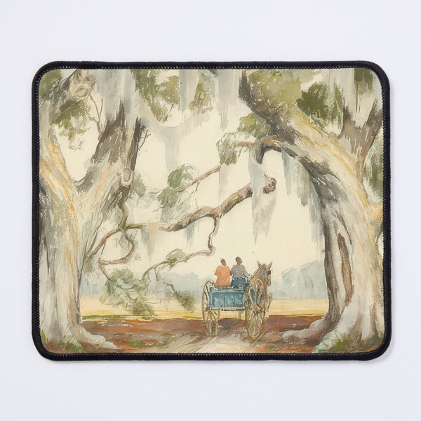 Item preview, Alfred Heber Hutty - Southern OaksGoing Home - genre painting By Alfred Heber Hutty - Poster designed and sold by LILLIANSTRANGEy.