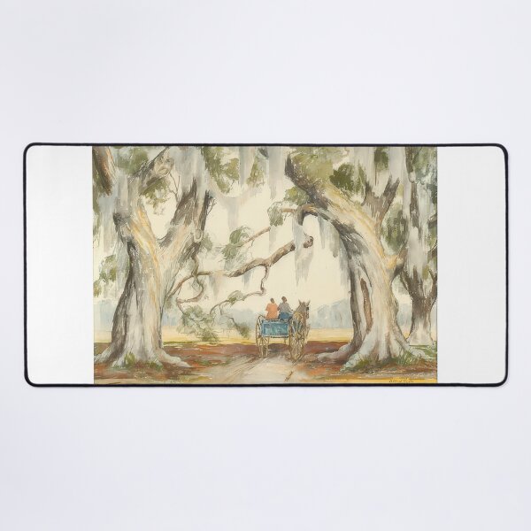 Item preview, Alfred Heber Hutty - Southern OaksGoing Home - genre painting By Alfred Heber Hutty - Poster designed and sold by LILLIANSTRANGEy.