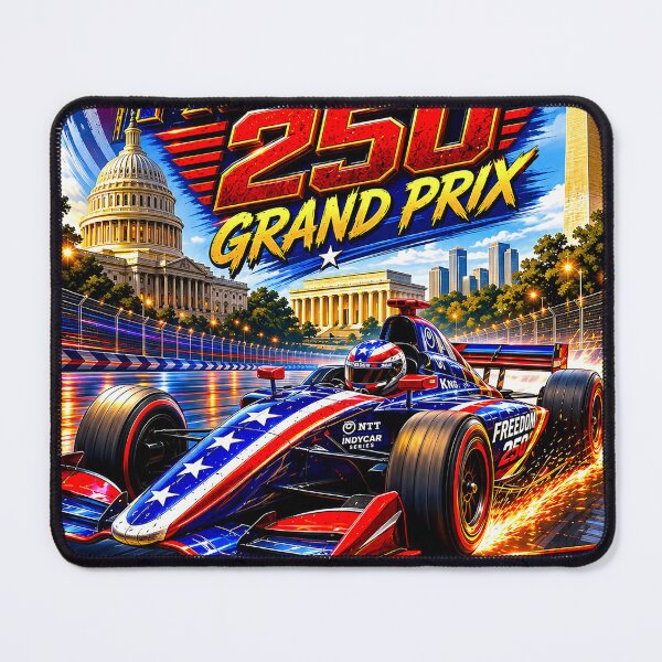 Item preview, FREEDOM GRAND PRIX - 1st Ever Race in Washington, DC - Aug., 22 to 23, 2026 - Celebrating USA 250th Anniversary 1776 to 2026 designed and sold by DBM Photo Art 1.