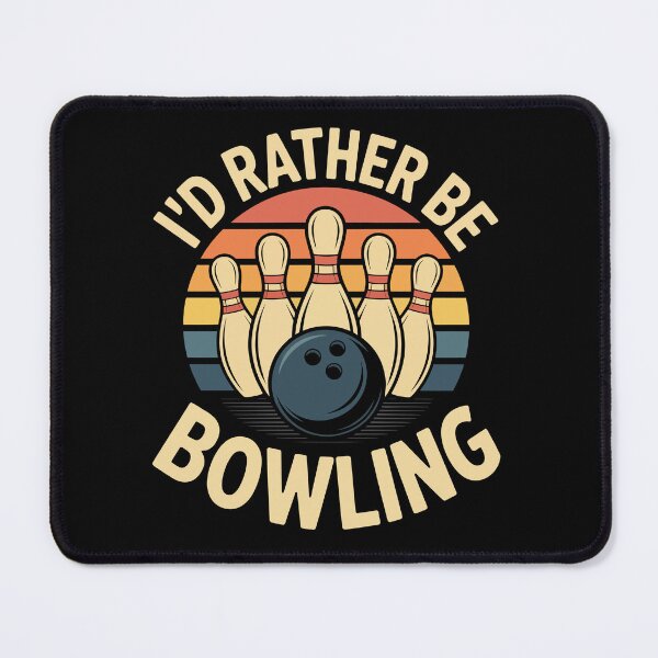 Item preview, I'D RATHER BE BOWLING” designed and sold by jkrphoto.