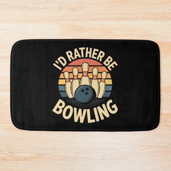 Item preview, I'D RATHER BE BOWLING” designed and sold by jkrphoto.