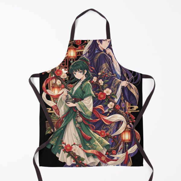 Item preview, Maomao and Jinshi The Apothecary Diaries Floral Portrait designed and sold by neezarro.