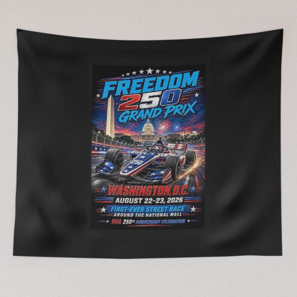 Item preview, FREEDOM 250th USA CELEBRATIONS - Grand Prix 1st Ever DC Street Race designed and sold by DBM Photo Art 1.