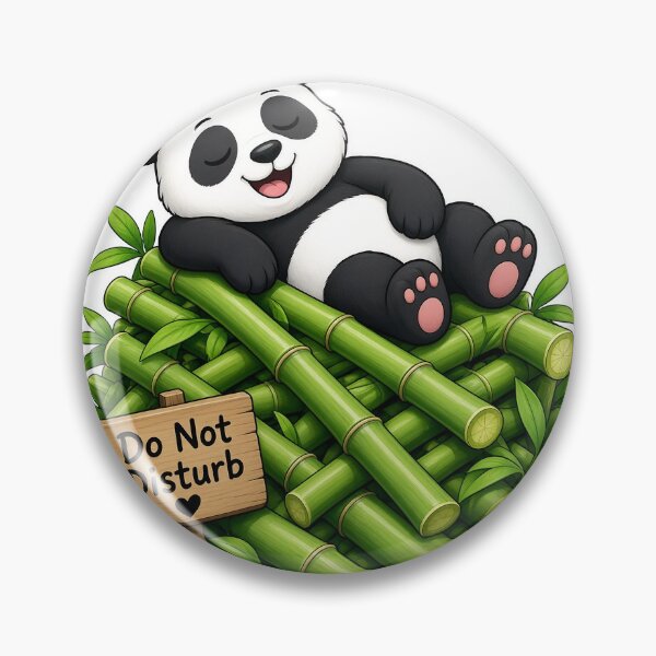 Item preview, Funny Sleeping Panda Do Not Disturb designed and sold by Meemana.