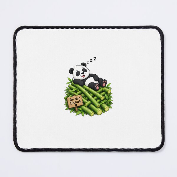 Item preview, Funny Sleeping Panda Do Not Disturb designed and sold by Meemana.