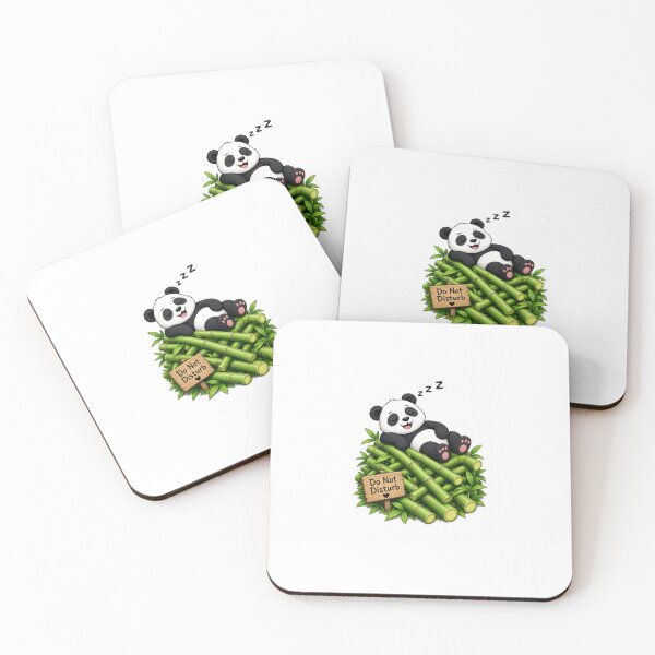 Item preview, Funny Sleeping Panda Do Not Disturb designed and sold by Meemana.
