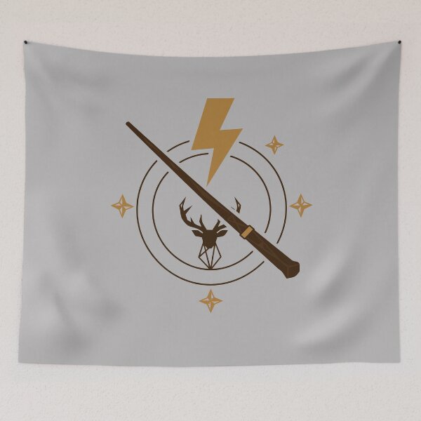 Item preview, Magical Wizard Wand and Lightning designed and sold by KeremYurtseven.