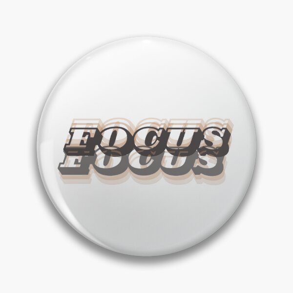 Item preview, Focus Text Minimalist Focus Quote Motivation Design designed and sold by WordsClub.